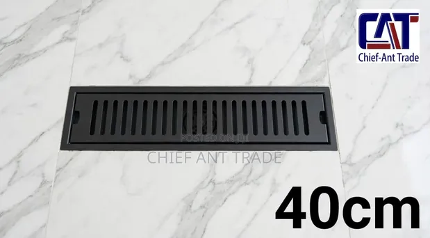 Floor Drain - 40cm Black T640k-3 - 1
