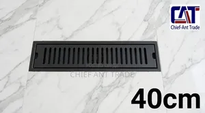 Floor Drain - 40cm Black T640k-3