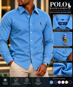Lee Men's Long Sleeve Cotton Shirt - Brand New