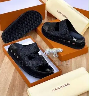 Louis Vuitton Monogram Slippers