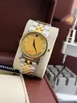 Movado Sapphire Two Tone Stainless Steel Watch - 2