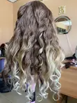 2x6 Closure French Curl Wig Unit - 2