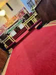 Red Wine Floor Carpet for Church Auditorium - 1