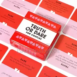 Truth or Dare Card Game