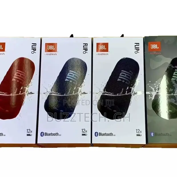 JBL Flip 6 Portable Bluetooth Speaker - 1