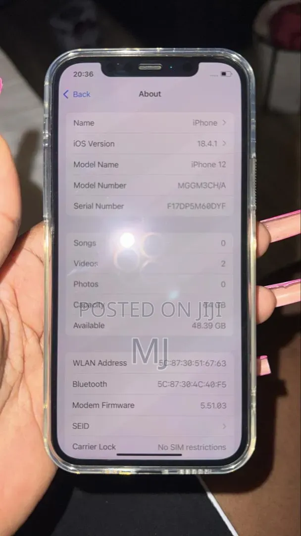 New Apple iPhone 12 64GB Blue - 1