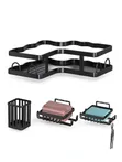 5-in-1 Corner Shower Caddy - Waterproof, No Drilling - 1