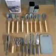 Cook's Silicone Kitchen Knife Set - 2