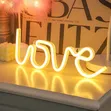Love Neon Design Wall Lamp - 3