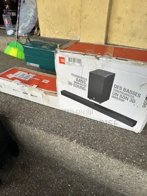 JBL 3D Soundbar with Thunderous Bass