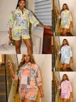 Ladies Top and Down 2 Pieces Outfit - 1