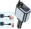 180W Super Fast Car Charger with Dual Telescopic Cable & Bluetooth - 3