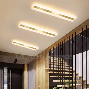 Modern Black LED Wall Light - Indoor/Outdoor