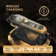 Wmark NG-135 Wireless Charging Hair Clipper - Gold - 2