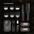 Wmark NG-135 Wireless Charging Hair Clipper - Gold - 3