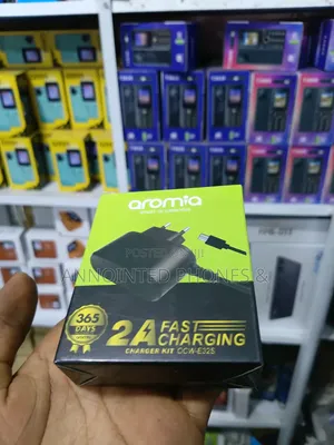 Aromia Fast Wall Charger with Micro-USB Cable