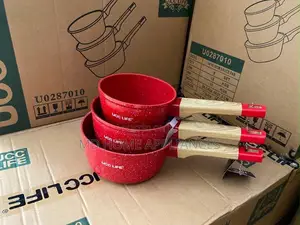 UCC Life 3-in-1 Non-Stick Banku Pan Set