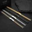 Non-Fading Stainless Steel Link Bracelets - 2