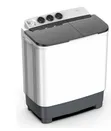 New Midea 7kg Twin Tub Washing Machine (MT100W70/WG) - 1