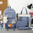 3-in-1 Spacious Student Backpack Set - 2