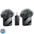 Wireless Lavalier Microphone 3-in-1 for Mobile Phones - 1
