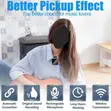 Wireless Lavalier Microphone 3-in-1 for Mobile Phones - 3