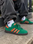 Adidas Spezial Sneakers - Deep Green/Orange - 2