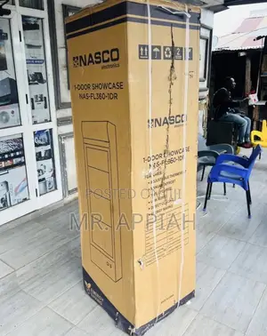 Brand New Nasco Single Door Beverage Cooler (Glass Door)