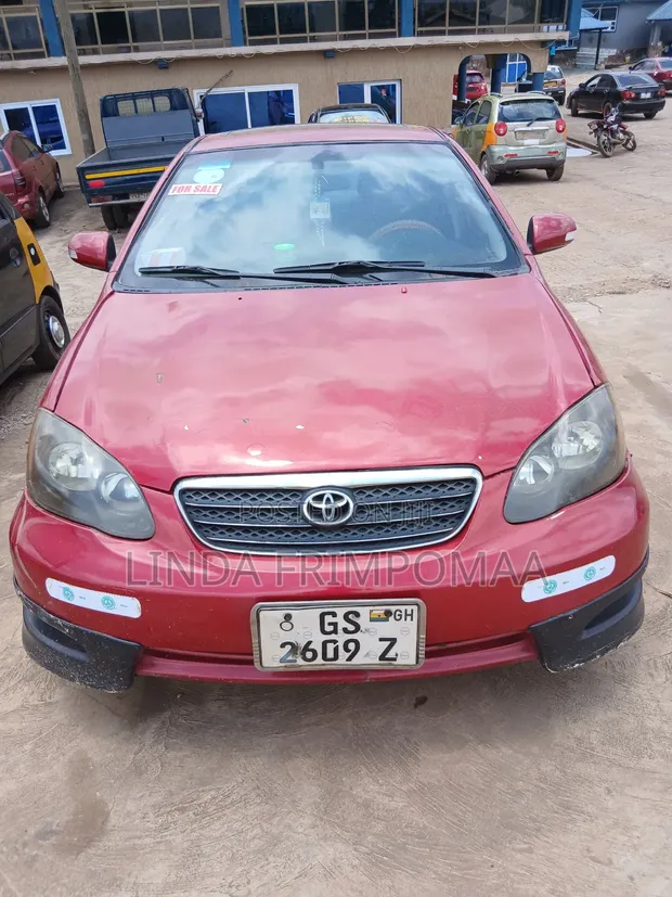 Toyota Corolla LE 2007 Red - 1