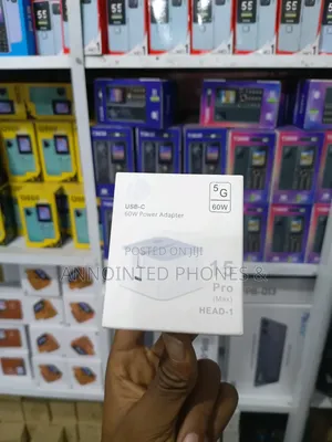 60W USB-C Charger for iPhone 15 Pro/Pro Max
