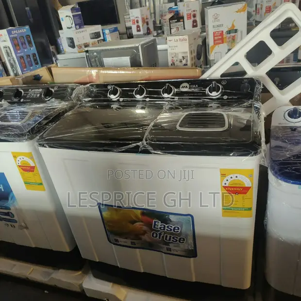 Premium 10Kg H&A Twin Tub Washing Machine - 1