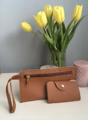 4-in-1 Elegant Handbag Set - Brown