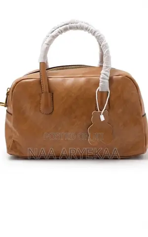 Quality Ladies Handbag - Brown Faux Leather