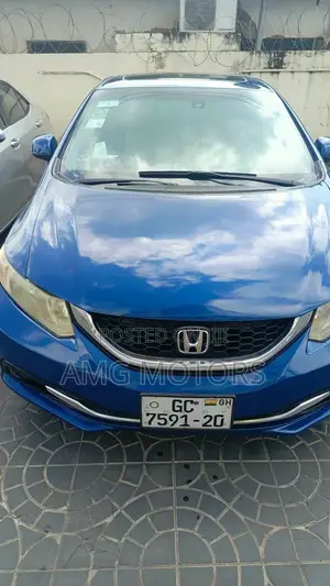Honda Civic Sedan LX 2013 Blue
