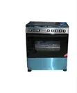 Midea 5-Burner Gas Cooker 80x60cm - Silver - 2