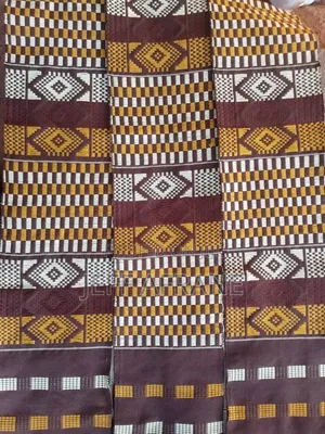 Beautiful Handwoven Kente Fabric