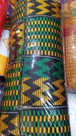 Beautiful Handwoven Kente Fabric - 2