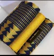 Beautiful Handwoven Kente Fabric - 3