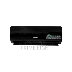 New Nasco 1.5hp 2-Star R410 Split AC - Black Design