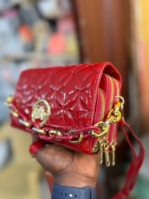 Ladies Hang Bag - Multicolor - 1