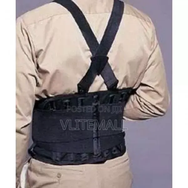Lumbar Waist Support Belt with Suspenders (Model YC) - 1