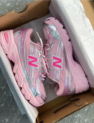 New Balance 740 ABZORB Pink Metallic Silver Unisex Sneakers
