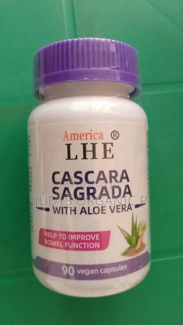 Cascara Sagrada Capsules - Natural Laxative - 1