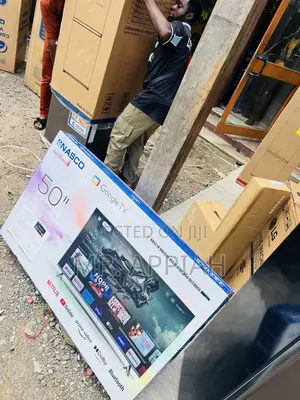 Brand New 50-Inch UHD 4K Smart Nasco TV with Remote