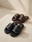 Christian Louboutin Chambelimule Leather Slippers - 2