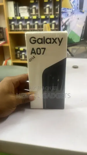 New Samsung Galaxy A07 128GB Black