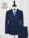 Mario Casas Executive Pinstripe Suit - 2