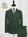 Mario Casas Executive Pinstripe Suit - 3
