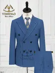 Mario Casas Executive Pinstripe Suit - 4