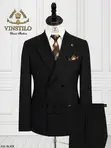 Mario Casas Executive Pinstripe Suit - 5